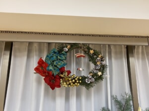 ２３-クリスマスリース③